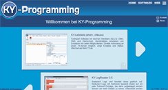 Desktop Screenshot of ky-programming.de