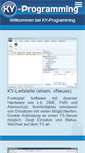 Mobile Screenshot of ky-programming.de